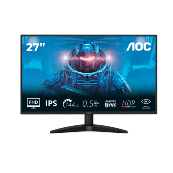 Monitor AOC 27 (1920 x 1080) - (144 Hz) - Full HD