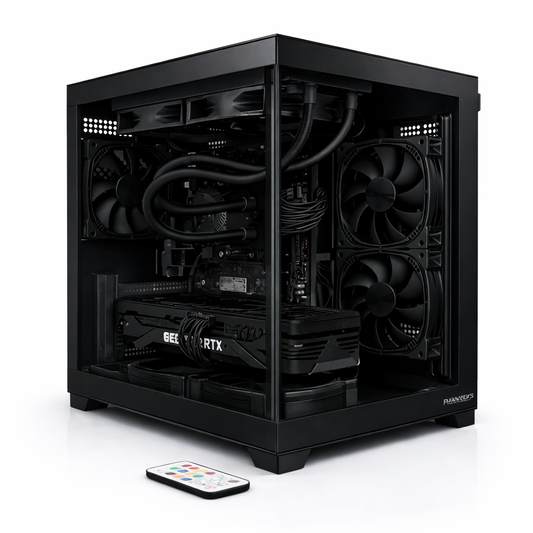 Calculator Gamer Fury Negru V3 – AMD Ryzen 5 5600X | Placa Video