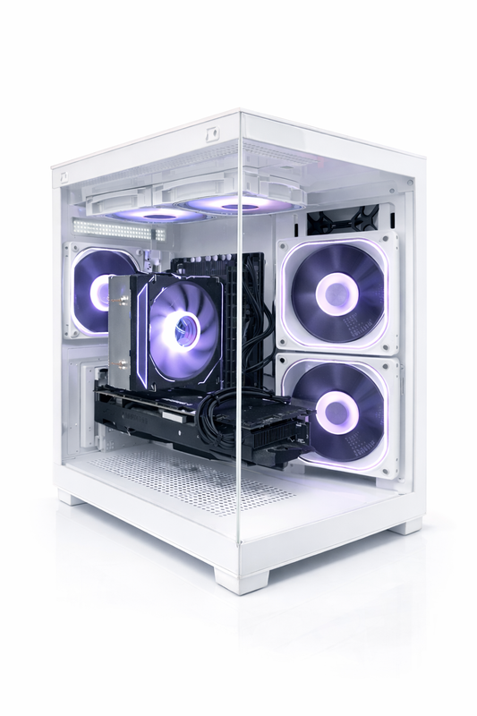 Calculator Gamer Core Alb V3 – Intel i5-7400 | Placa Video