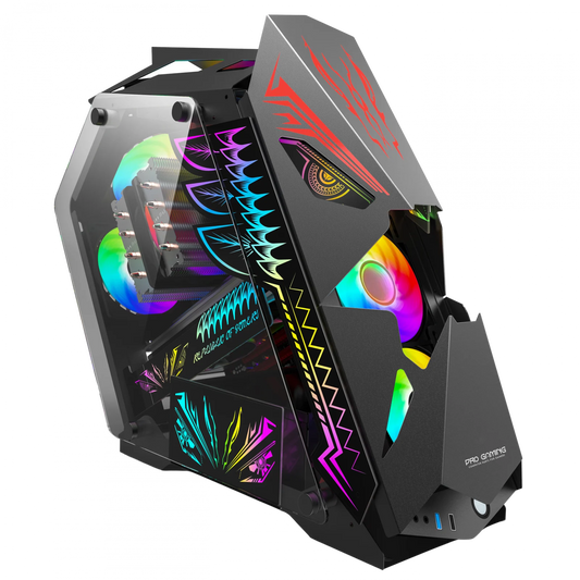 Calculator Gamer Nightfall Blue/Black – AMD Ryzen 5 5600X | RTX 5060 | 32 GB RAM | AIO Lichid | SSD