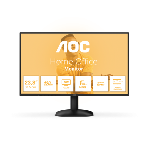 Monitor AOC 23.8 (1920 x 1080) - (120 Hz) - Full HD