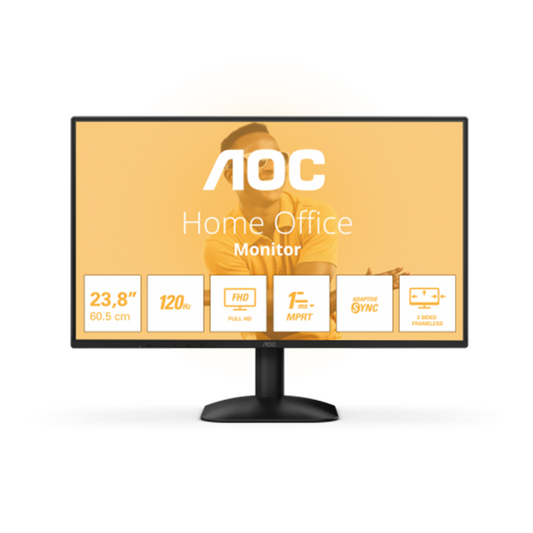 Monitor AOC 23.8 (1920 x 1080) - (120 Hz) - Full HD