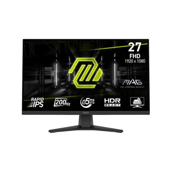 Monitor MSI Mag 27 (1920 x 1080) - (200 Hz) - Full HD