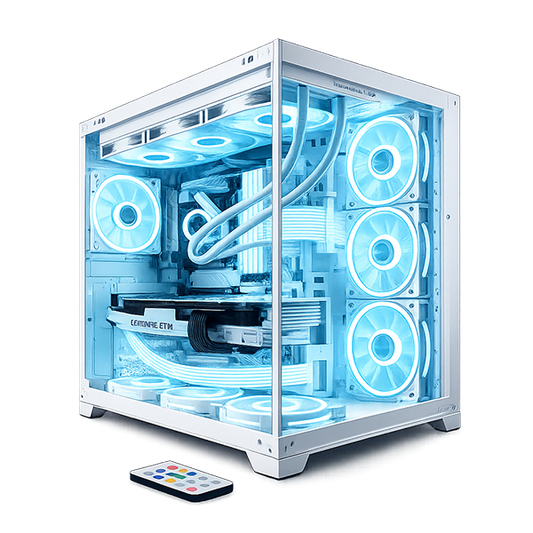 Calculator Gamer GodMode White V4 – AMD Ryzen 7 9800x3D I Placa Video